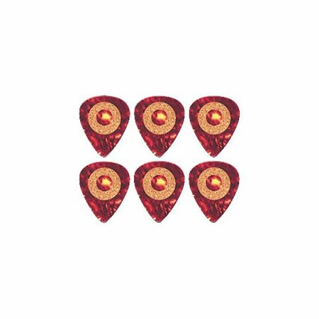 CLAYTON Cork Grip Standard Guitar Picks- 0.63 mm, 6PK CG63/6